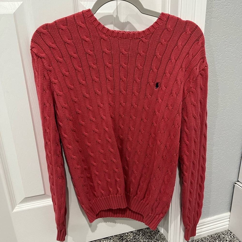 Ralph Lauren Sport Crewneck Cable Knit Sweater